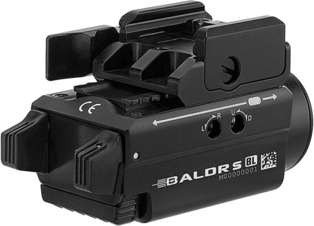 OLIGHT Baldr S BL ładowalna latarka do broni z niebieskim laserem - 1 szt.