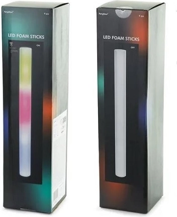 Świecąca piankowa pałka LED PSR1 48 cm (9 szt.)