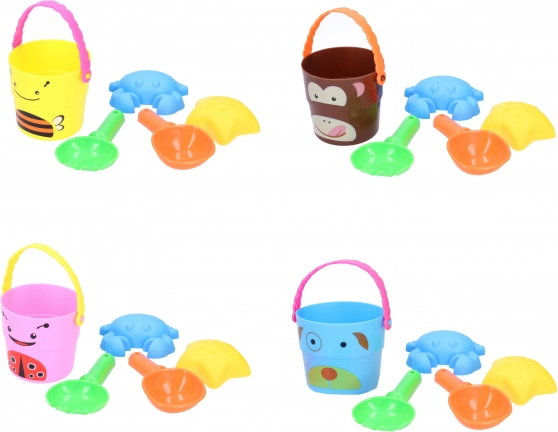 Zestaw do piasku dla dzieci z motywami zwierzątek