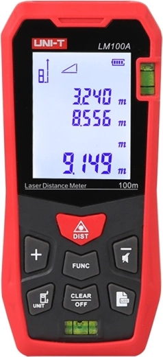 Dalmierz laserowy Uni-T LM100A 100 m