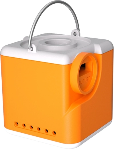 Flextail Nano Pump 5C1 przenośna pompka 3w1 pomarańczowa