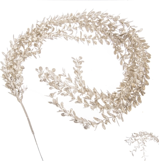 Złota plastikowa girlanda 88 cm (2 warianty)