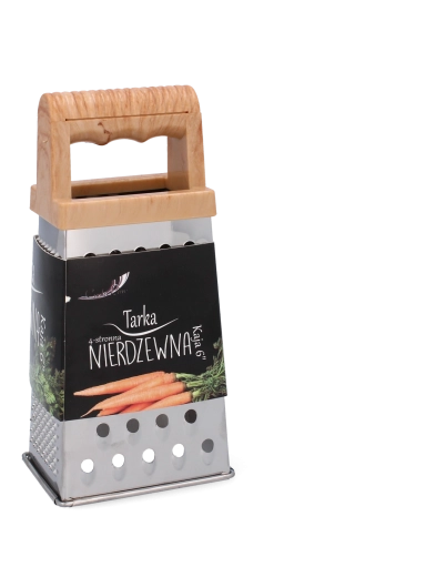 Czterostronna nierdzewna tarka KAJA 18 cm