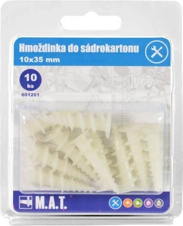 Kołek do płyt gipsowo-kartonowych Turbo 10×35 PH (10 szt.)