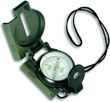 Kompas turystyczny TFA, oliwkowo‑zielony