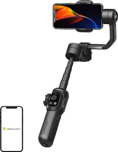 AOCHUAN Smart S2 stabilizator do telefonu (czarny)