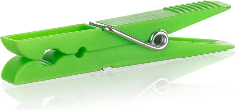 Plastowe klamerki do prania ECONOMY, mix kolorów, 36 szt.