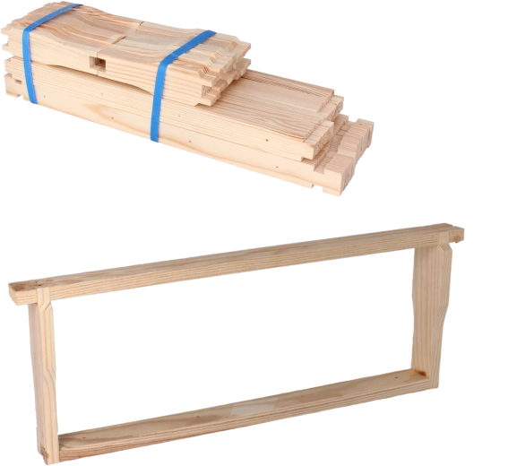 Zestaw 10 ramek 1/2 wielkopolskich Hoffmana do uli