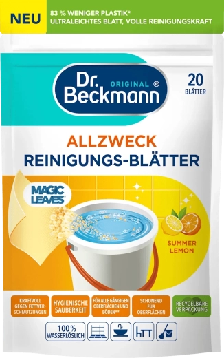 Uniwersalne chusteczki czyszczące o zapachu Summer Lemon 20 szt.