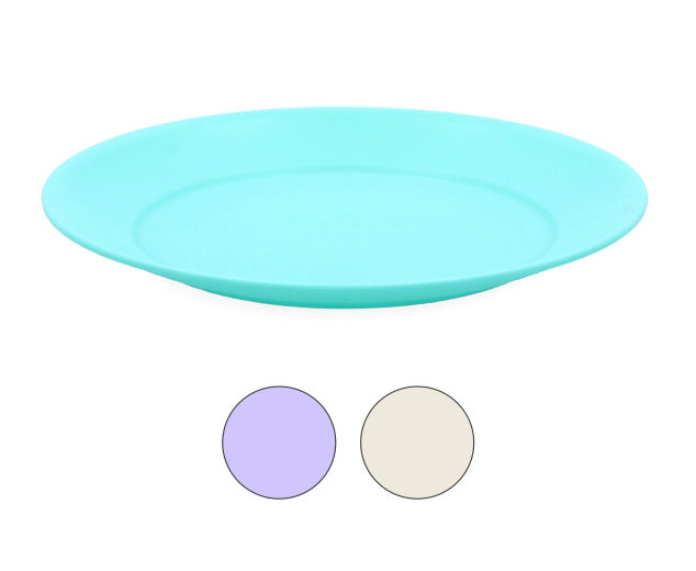 Okrągły talerz deserowy 20,5 cm z wytrzymałego plastiku