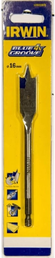 Płaski wiertło do drewna 16 mm IRWIN Blue Groove