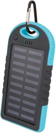 Setty solarna powerbank 5000 mAh niebieska
