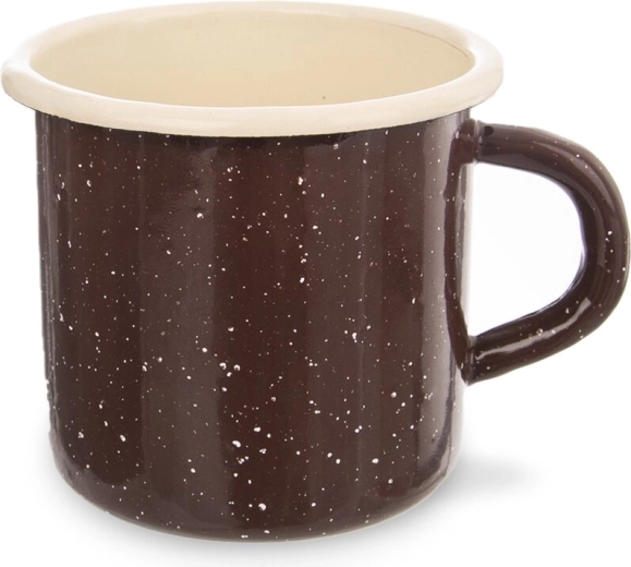Emaliowany kubek Orion Brown 400 ml