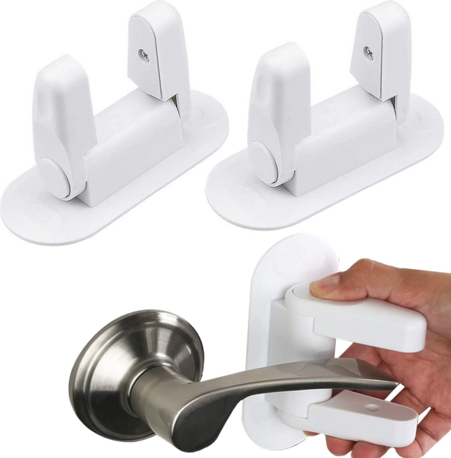 Zamki bezpieczeństwa na klamki okienne