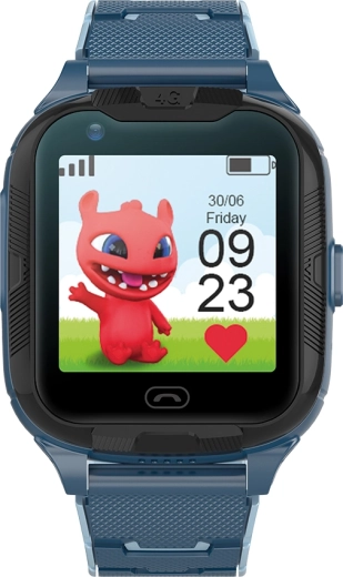 Dziecięcy smartwatch Maxlife 4G z GPS i Wi‑Fi niebieski