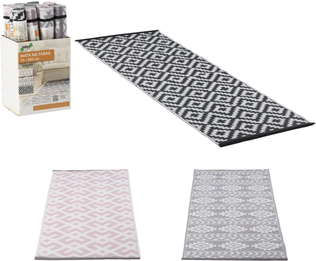 Zewnętrzny chodnik na taras 70 × 180 cm, mix wzorów