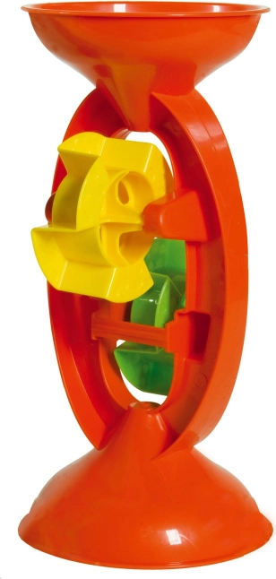 Androni młynek do piasku i wody 25 cm – Czerwony