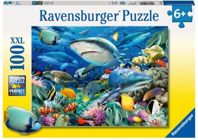 Puzzle "Rekinowa Rafa" od Ravensburger