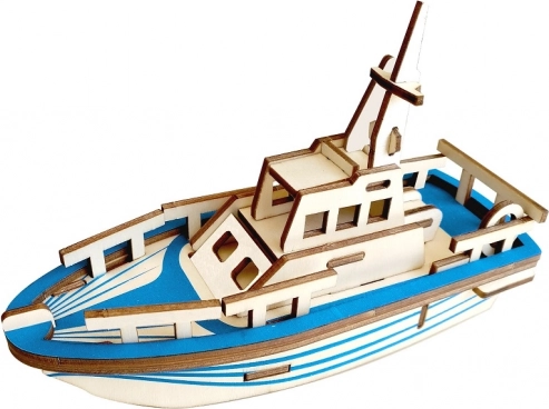 Drewniana łódź 3D puzzle