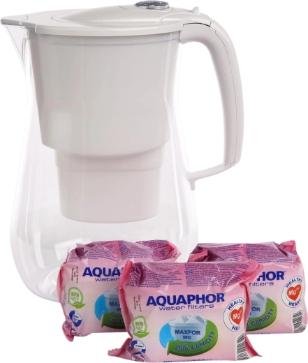 Dzbanek filtrujący Onyx 4,2 l biały + 3× filtr magnezowy