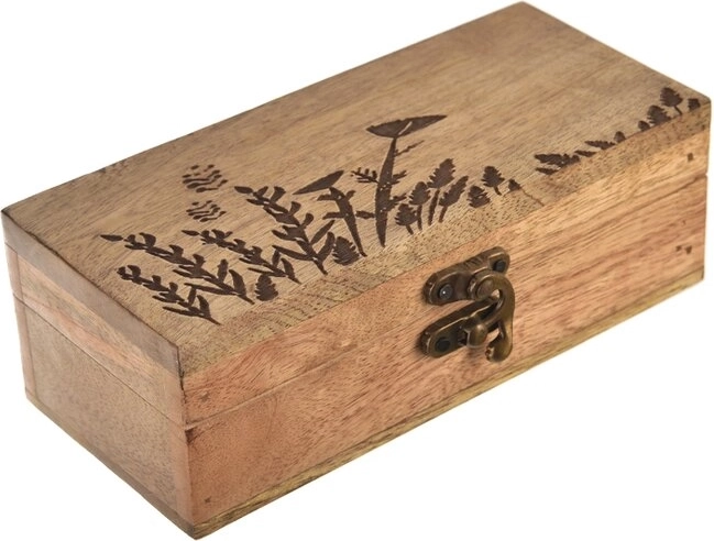 Małe pudełko Louka z drewna mango
