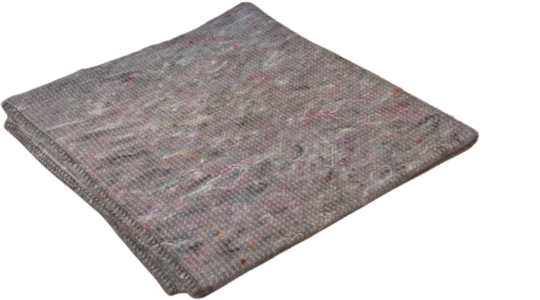 Szara bawełniana ścierka do podłogi 60 × 50 cm