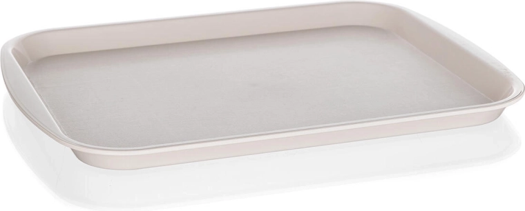 Plastikowa taca Culinaria w kolorze kości słoniowej 35 × 26 cm