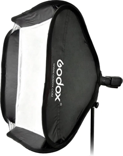 Składany softbox Godox z uchwytem typu S i mocowaniem Bowens 60 × 60 cm