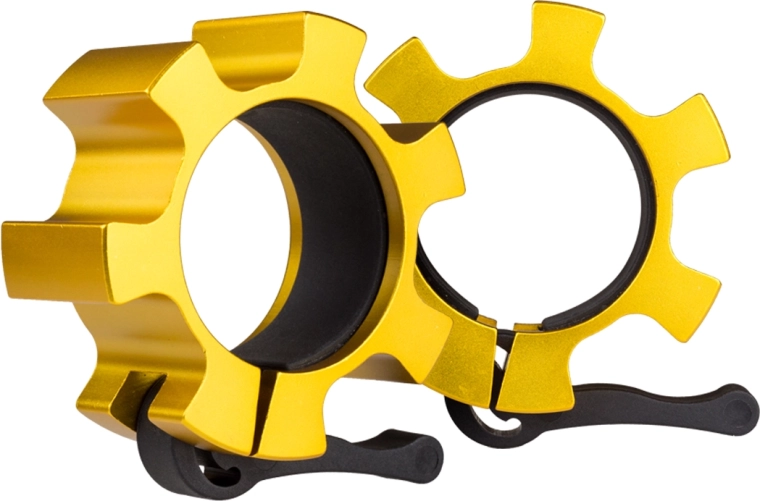 Szybkozaciski na gryf olimpijski 50 mm – złote HMS ZG1500