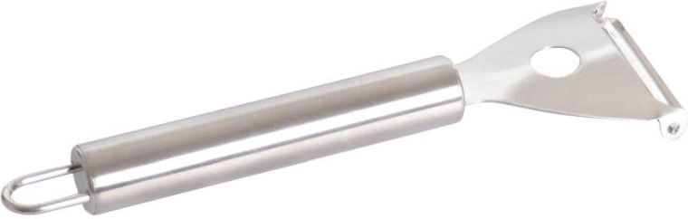 Nierdzewana kuchenná obieraczka z poprzecznym ostrzem 17,5 cm