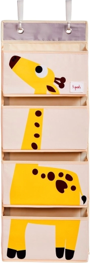 3 Sprouts wiszący organizer żyrafa yellow
