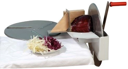 Obrotowa szatkownica do kapusty z 5 nożami