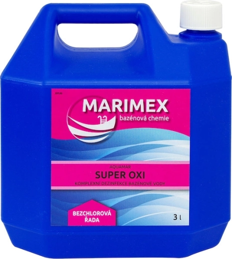 Marimex Super Oxi – płynny środek do dezynfekcji wody basenowej 3 l
