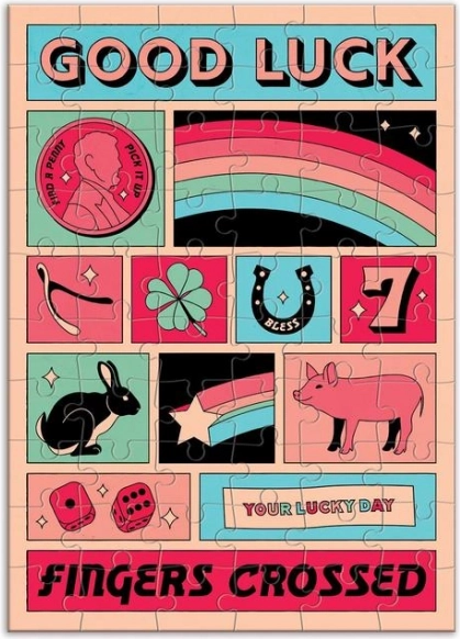 GALISON puzzle dużo szczęścia – 60 elementów