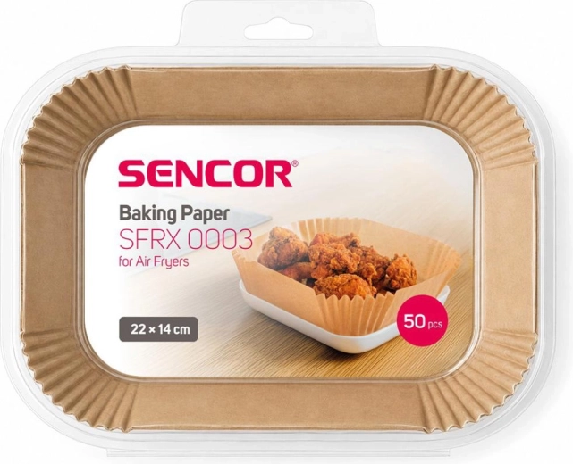 Papier do pieczenia Sencor do frytkownicy beztłuszczowej 50 szt.