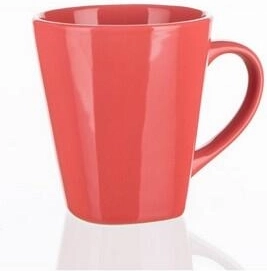 Ceramiczny kubek Asymo 180 ml czerwony