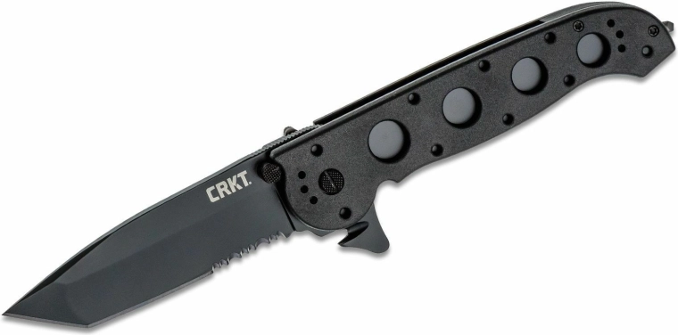 CRKT M16-14ZLEK taktyczny nóż składany Tanto Blackout, 9,5 cm, Zytel