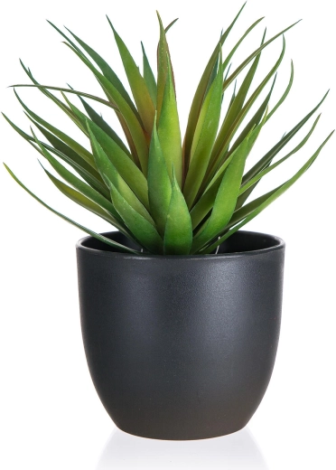 Sztuczny mieczyk w plastikowej doniczce 19 cm