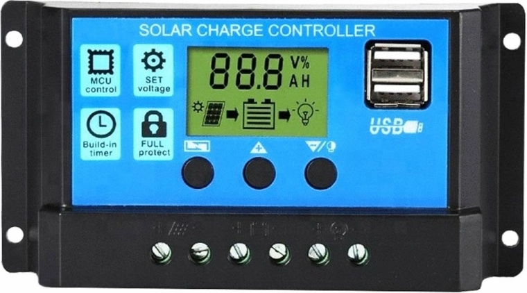 Ag676c solarny regulator ładowania 12–24 V