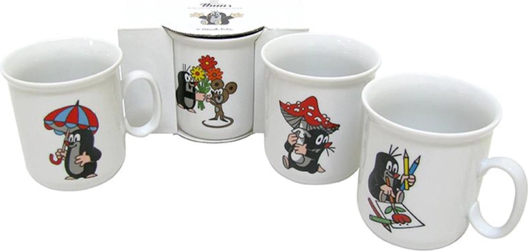 Porcelanowy kubek z motywem KRECIKA 160 ml