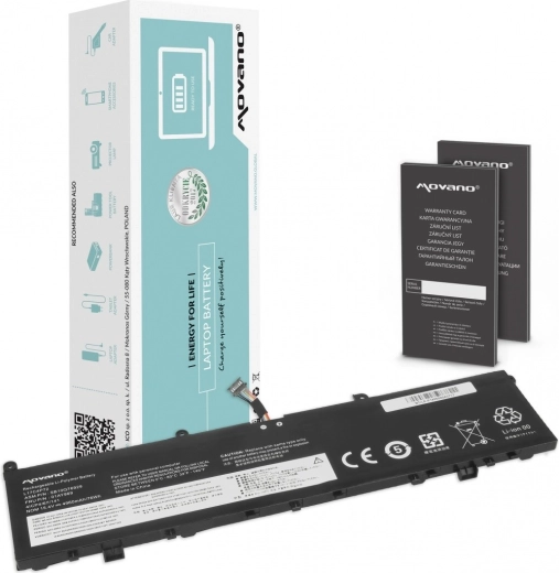 Bateria Movano do Lenovo ThinkPad P1 i X1 Extreme (1. i 2. generacji) 4960 mAh 76 Wh