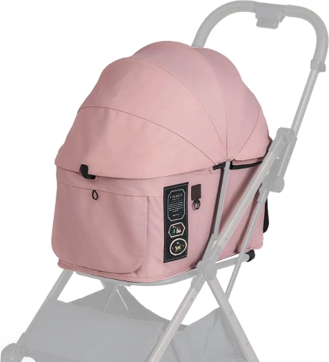 FIKAGO budka i pokrowiec do wózka FTG2 Mist Pink