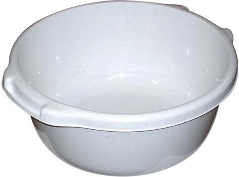 Plastowa miska 37 cm, 10 l – mix kolorów