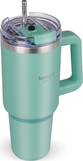 Miętowy kubek termiczny Lamart Huge 1,2 l