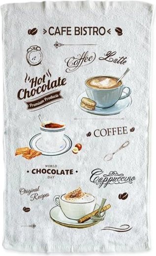 Ścierka Cafe Bistro 38 × 63 cm
