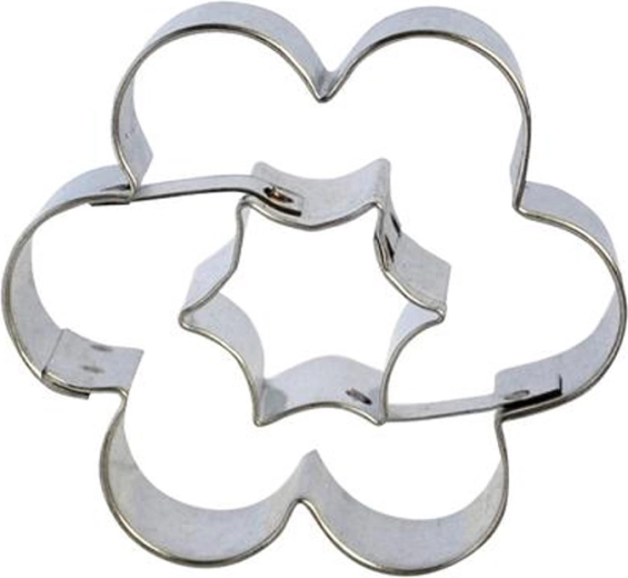Foremka do ciastek kwiatek–gwiazda 5 cm