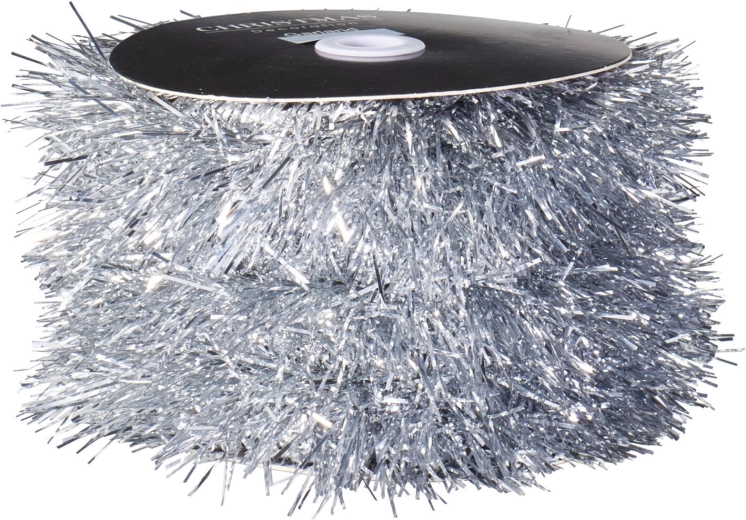 Srebrny łańcuch świąteczny 9 × 1000 cm