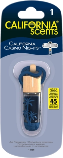 Wiszony odświeżacz powietrza California Scents Casino Nights