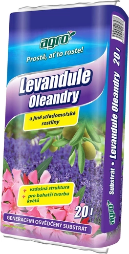 Podłoże do lawendy i roślin śródziemnomorskich 20 l Agro