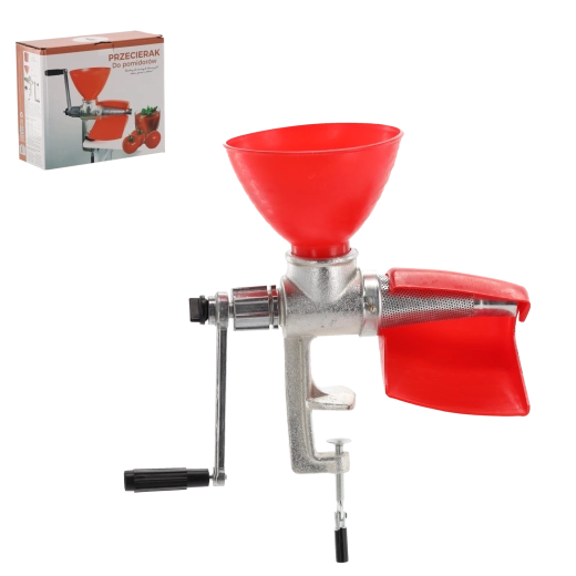 Ręczny przecierak do pomidorów z żeliwa